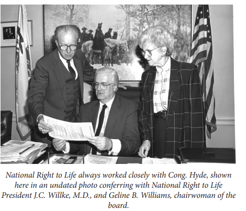 NRLC celebrates the 50th anniversary of the Hyde Amendment which has saved over 2,600,000 lives