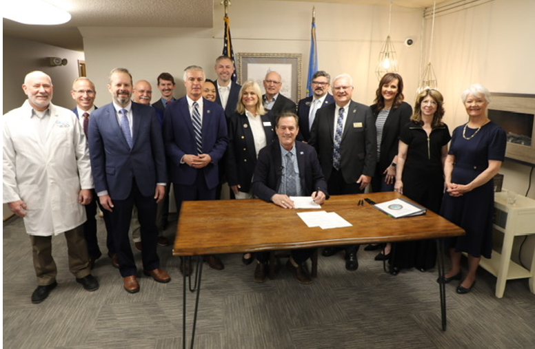 A Pro-Life Governor, AG, Legislators and Lobbyists Walk into a Pregnancy Resource Center….