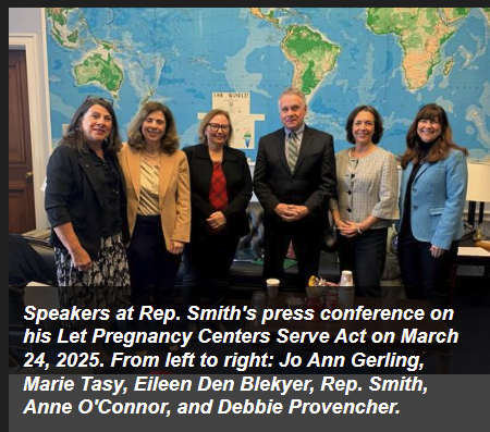Rep. Chris Smith welcomes Supreme Court’s decision in First Choice Women’s Resource Centers v. Davenport and protection of pregnancy care centers