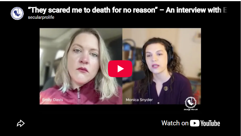 “They scared me to death for no reason”: an interview with Emily Davis on pressure after prenatal testing